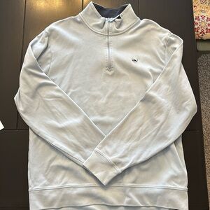 Vineyard Vines quarter-zip, men’s, light blue